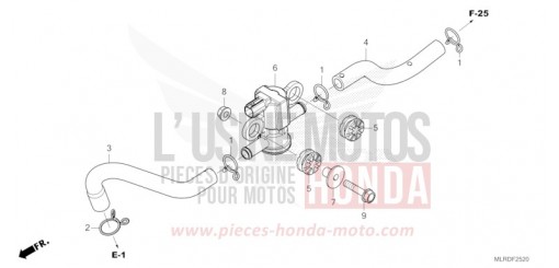 ELECTROVANNE INJECTION D'AIR CB500XAT de 2026